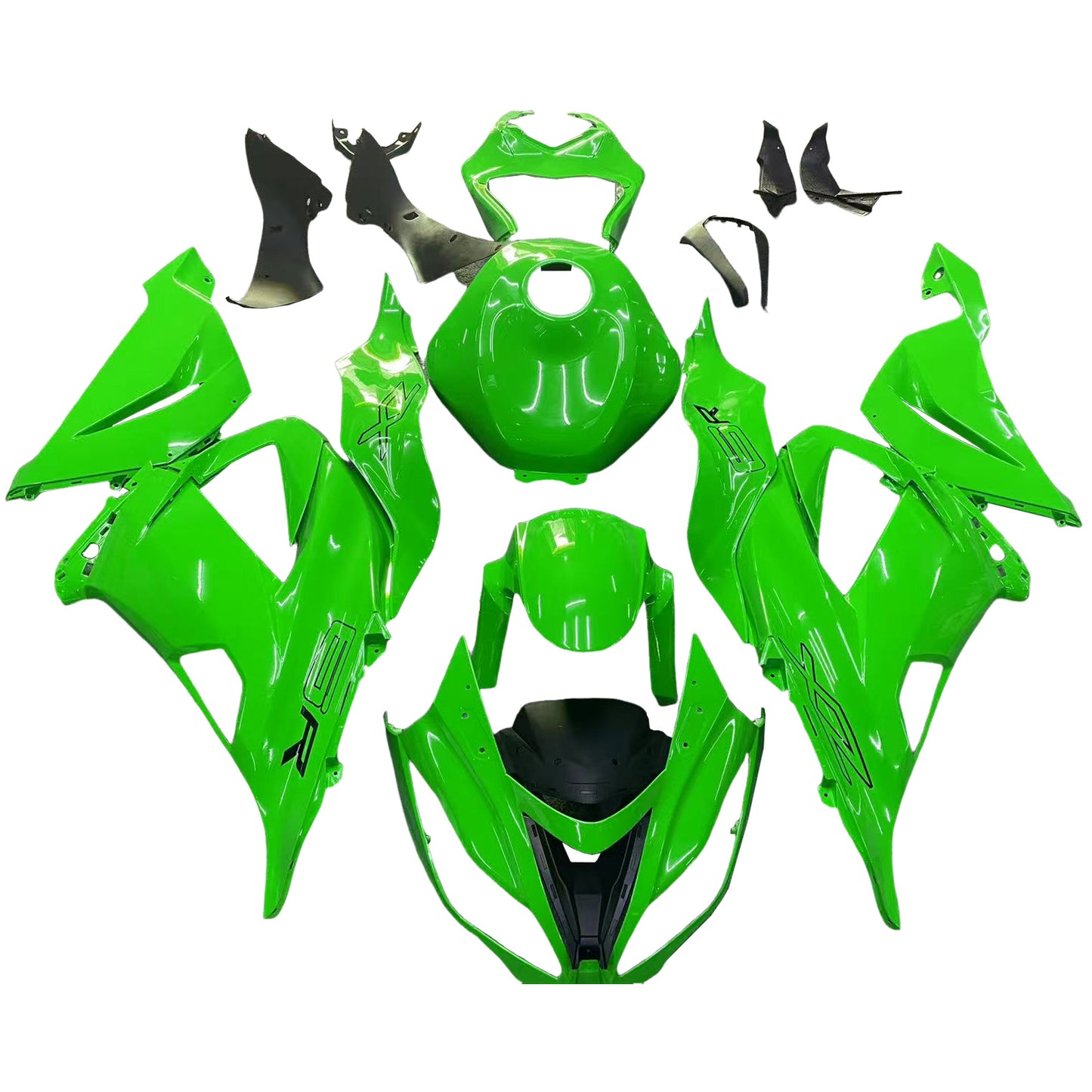 2013-2018 Kawasaki ZX6R 636 Kit carenatura iniezione Carrozzeria Plastica ABS