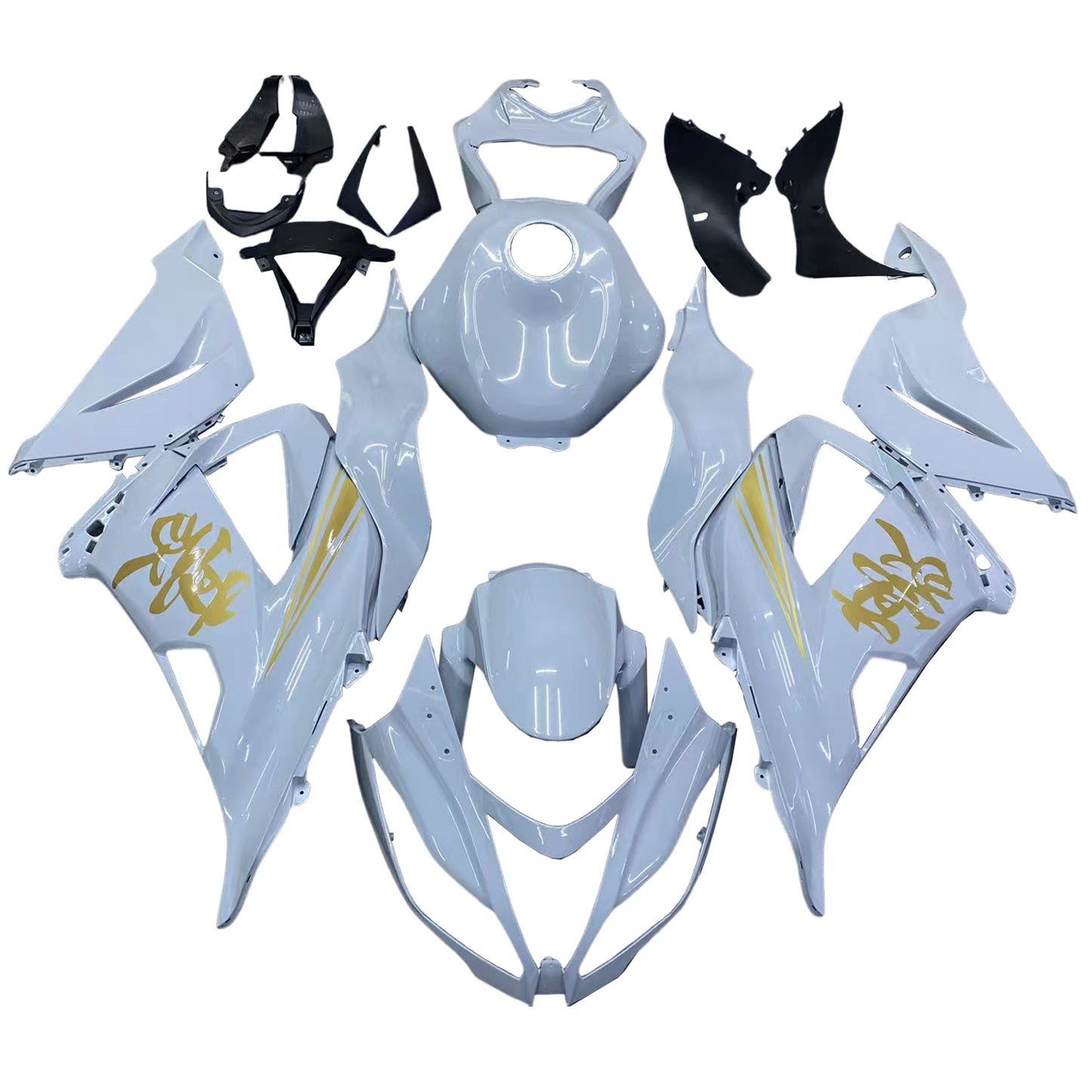 2013-2018 Kawasaki ZX6R 636 Kit carenatura iniezione Carrozzeria Plastica ABS