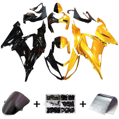 Kit carenatura iniezione in plastica ABS adatto per Kawasaki ZX6R 636 2013-2018