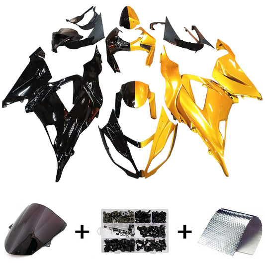 Kit carenatura iniezione in plastica ABS adatto per Kawasaki ZX6R 636 2013-2018