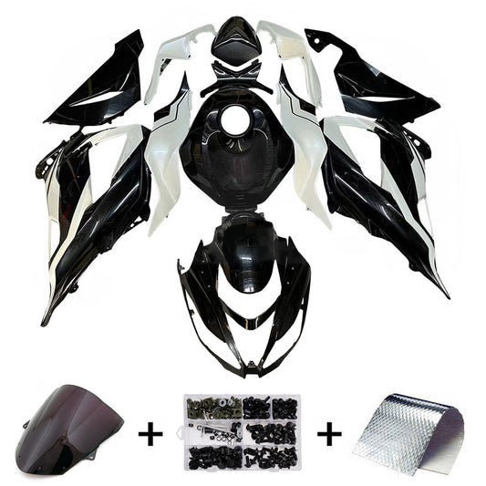 Kit carenatura iniezione in plastica ABS adatto per Kawasaki ZX6R 636 2013-2018