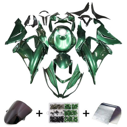 Kit carenatura iniezione in plastica ABS adatto per Kawasaki ZX6R 636 2013-2018