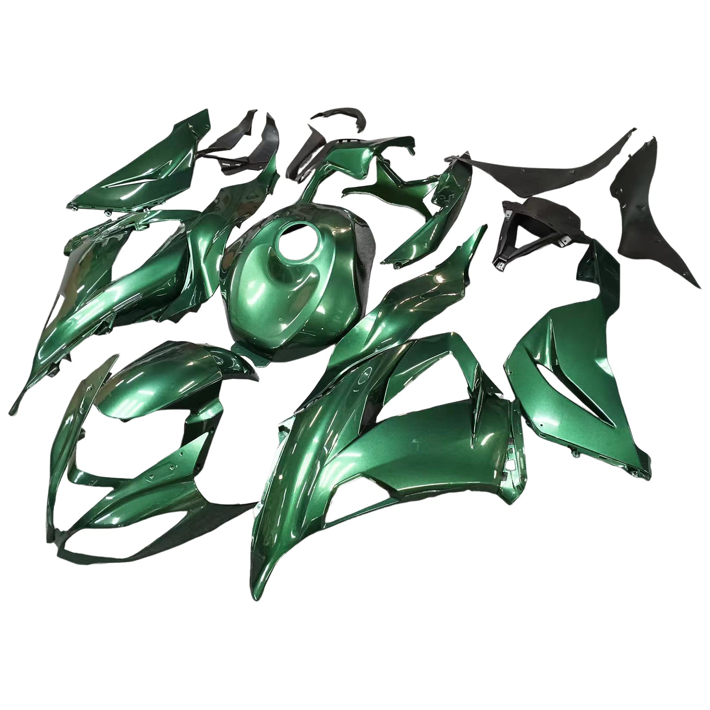 Kit carenatura iniezione in plastica ABS adatto per Kawasaki ZX6R 636 2013-2018