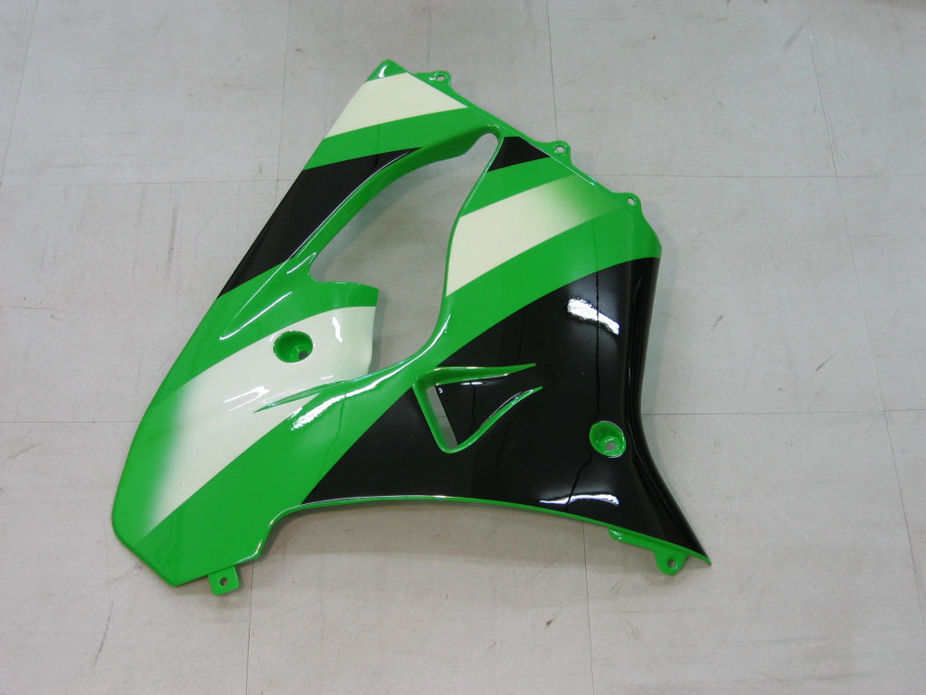 Carene 2000-2001 Kawasaki ZX 9R Verde Nero ZX9R Racing Generico