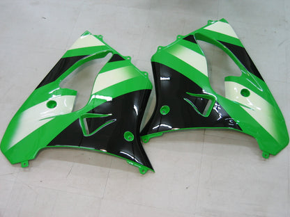 Amotopart 2000-2001 Kawasaki ZX9R Cladding Green Kit