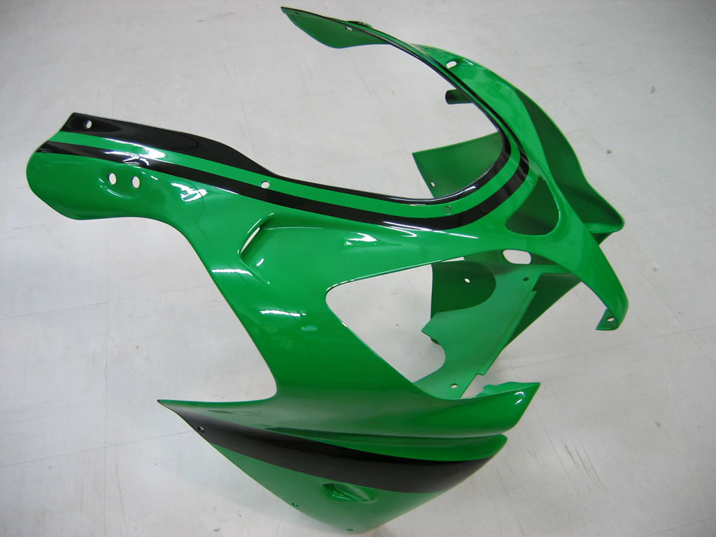 Carene 2000-2001 Kawasaki ZX 9R Verde Nero No.14 ZX9R Racing Generico
