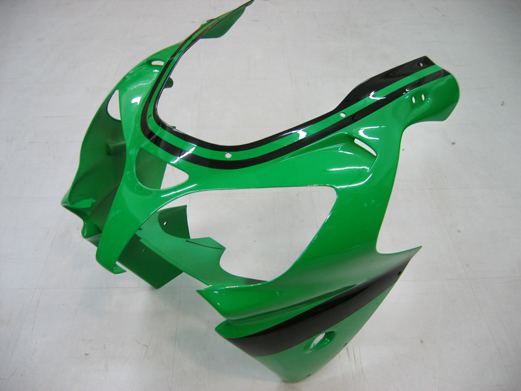 Carene 2000-2001 Kawasaki ZX 9R Verde Nero No.14 ZX9R Racing Generico