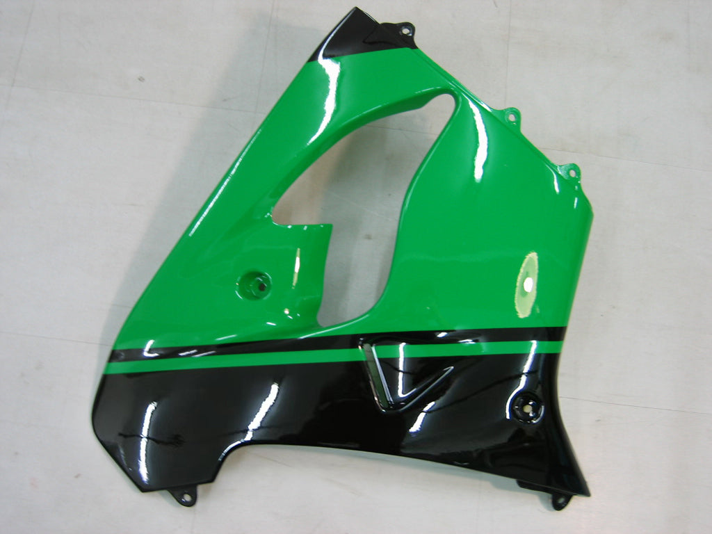 Carene 2000-2001 Kawasaki ZX 9R Verde Nero No.14 ZX9R Racing Generico