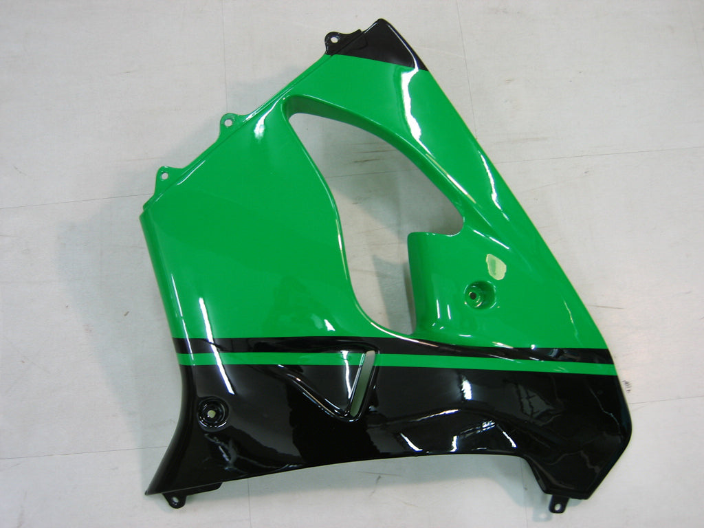 Carene 2000-2001 Kawasaki ZX 9R Verde Nero No.14 ZX9R Racing Generico
