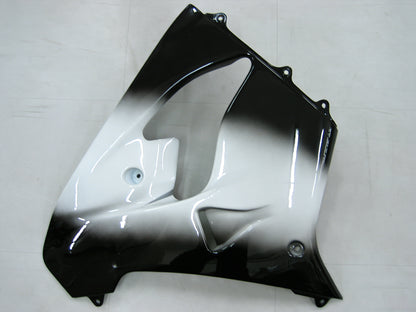 Carene 2000-2001 Kawasaki ZX 9R Nero Bianco West ZX9R Racing Generico