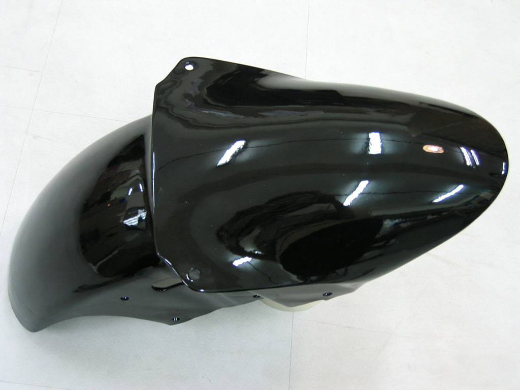 Carene 2000-2001 Kawasaki ZX 9R Nero Bianco West ZX9R Racing Generico
