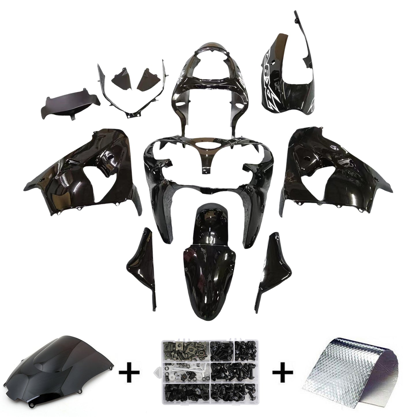 Amotopart 2000-2001 kit di rivestimento Kawasaki Ninja ZX9R