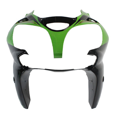 Amotopart Kawasaki ZX9R 2000-2001 Kit di paura nero verde