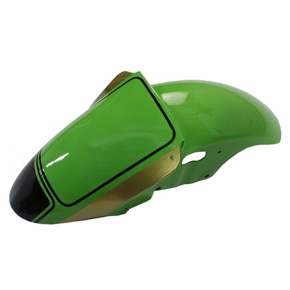 Amotopart Kawasaki ZX9R 2000-2001 Kit di paura nero verde
