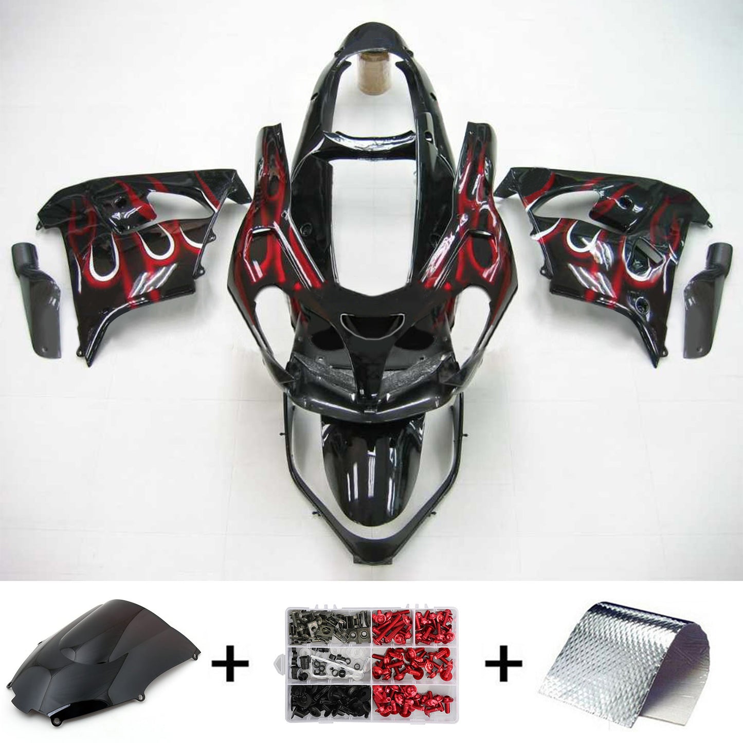 Kit Carenatura Per Kawasaki ZX9R 2000-2001 Generico