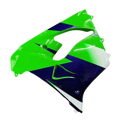 Amotopart Kawasaki ZX9R 2000-2001 kit di rivestimento verde nero