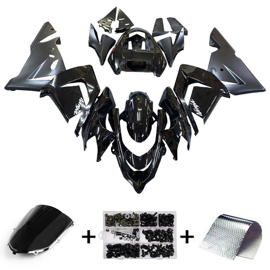 Carene 2004-2005 Kawasaki ZX 10R All Black Ninja Racing Generico
