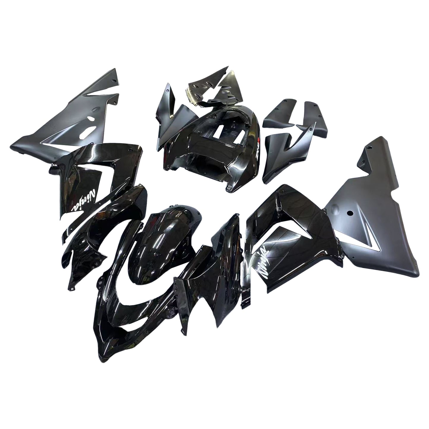 Carene 2004-2005 Kawasaki ZX 10R All Black Ninja Generico