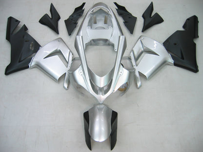 Carene 2004-2005 Kawasaki ZX 10R Argento Nero Ninja Racing Generico