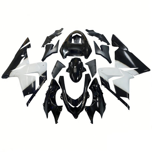 Carene 2004-2005 Kawasaki ZX 10R Nero Bianco West Ninja Generico