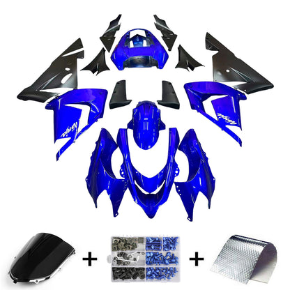 Carene 2004-2005 Kawasaki ZX 10R Blu Nero Ninja Racing Generico