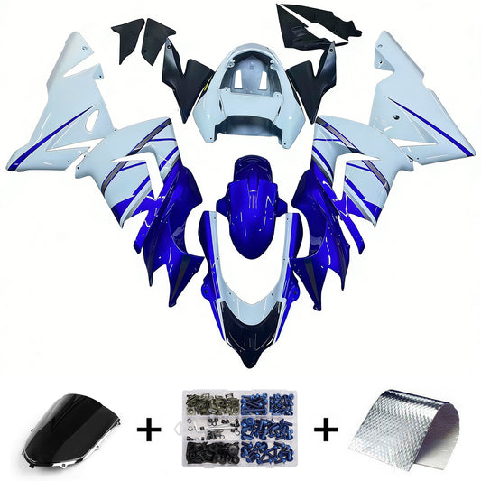Carene 2004-2005 Kawasaki ZX 10R Blu Bianco FIAT Generico