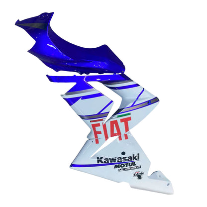 Carene 2004-2005 Kawasaki ZX 10R Blu Bianco FIAT Racing Generico