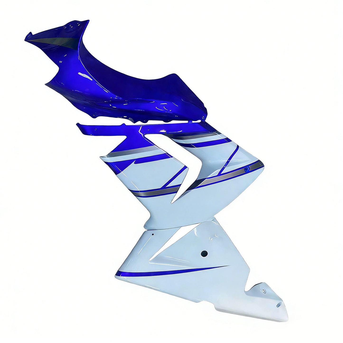 Carene 2004-2005 Kawasaki ZX 10R Blu Bianco FIAT Racing Generico