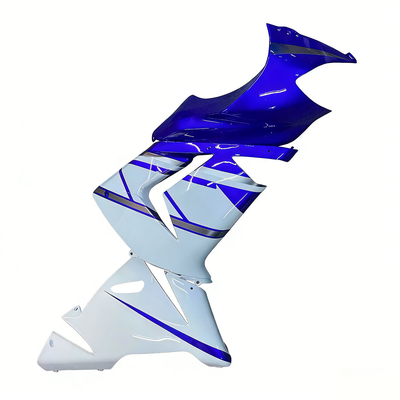 Carene 2004-2005 Kawasaki ZX 10R Blu Bianco FIAT Racing Generico