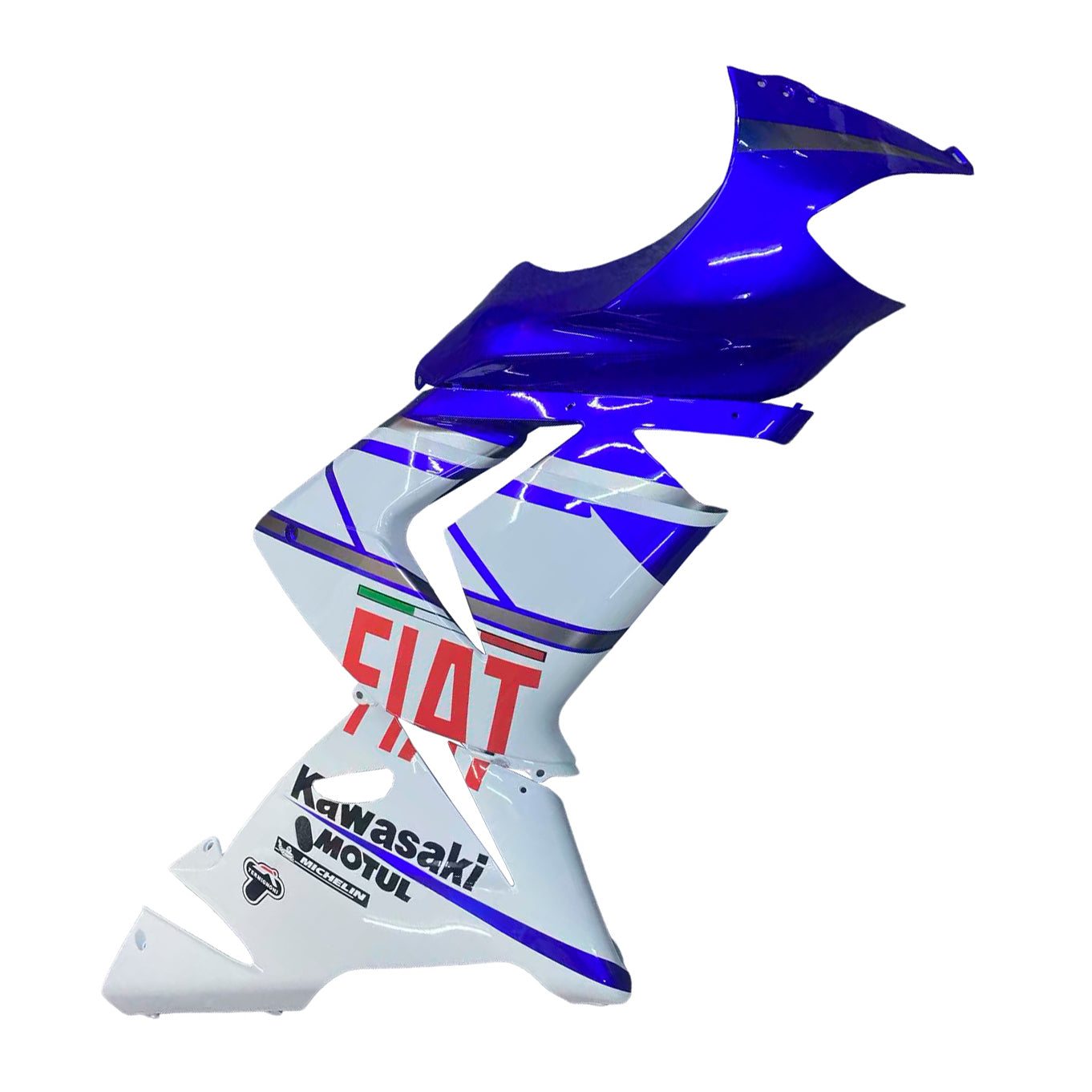 Carene 2004-2005 Kawasaki ZX 10R Blu Bianco FIAT Generico