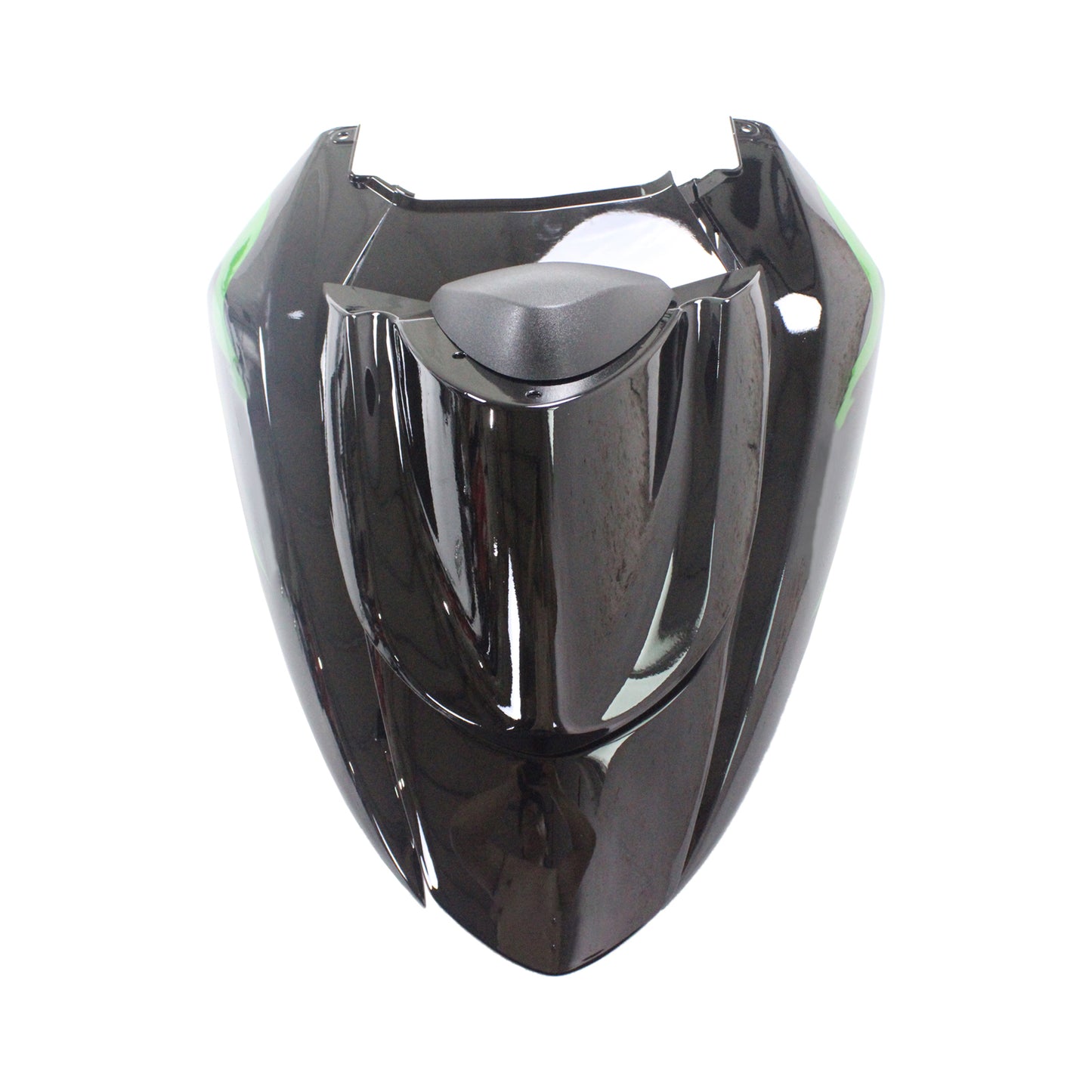Amotopart Kawasaki 2004-2005 ZX10R Nero con kit di spostamento della linea verde