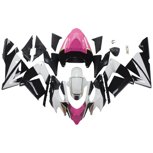 Amotopart Kawasaki 2004-2005 ZX10R Black Pink Playboy Kit