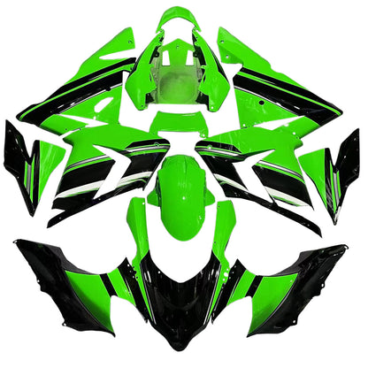 Amotopart Kawasaki 2004-2005 kit trigger nero verde ZX10R