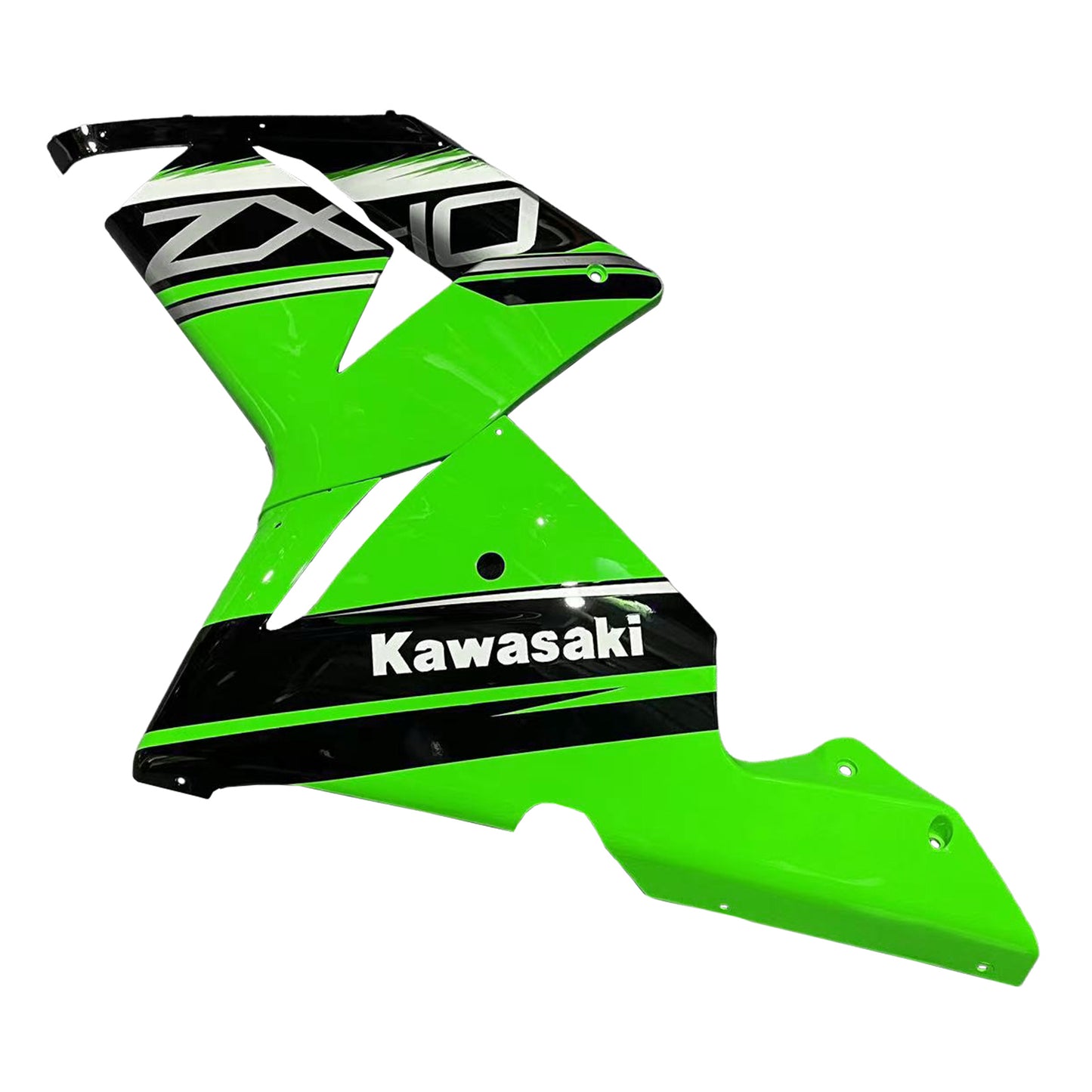 Amotopart Kawasaki 2004-2005 kit trigger nero verde ZX10R