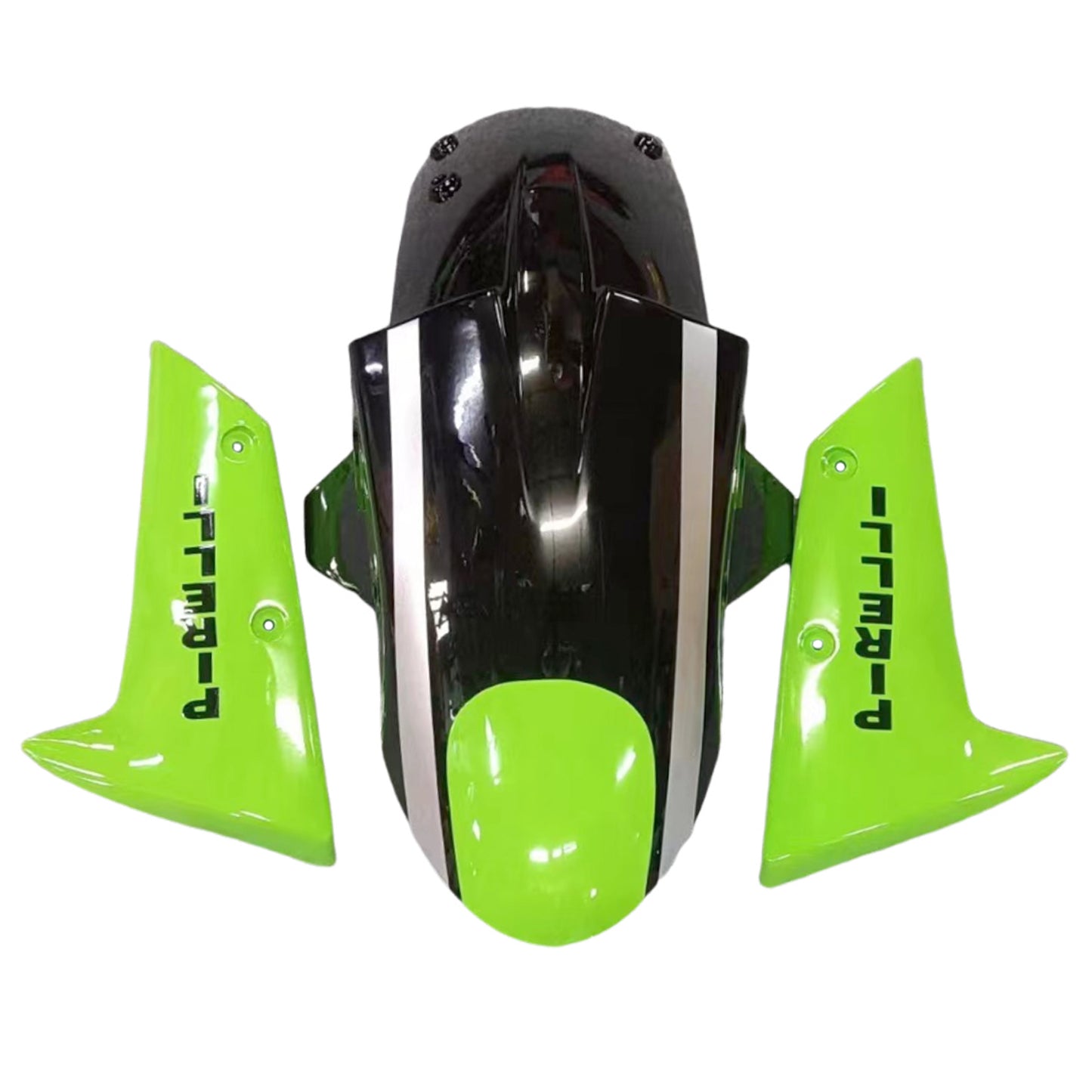 Amotopart Kawasaki 2004-2005 ZX10R KIT GREEN BLIANCO VERDE GREEN