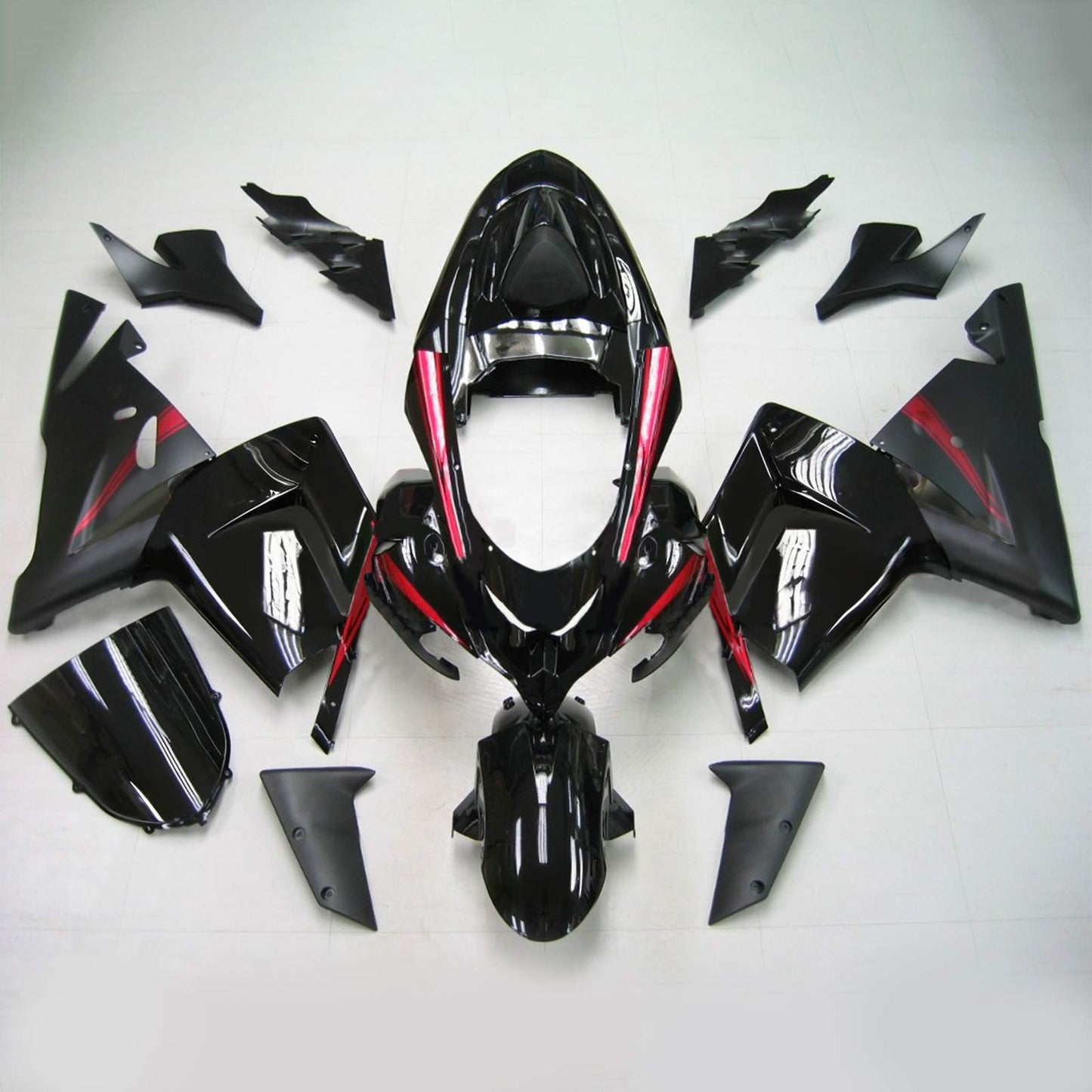 Kit carenatura per Kawasaki ZX10R 2004-2005 Generico