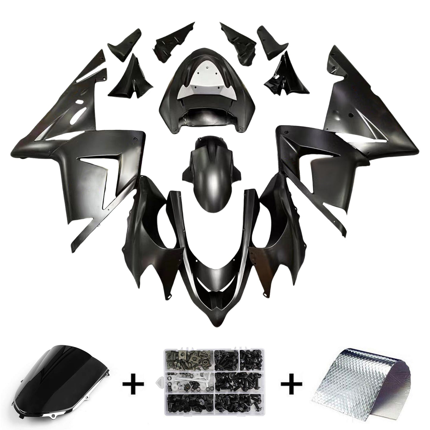Kit carenatura per Kawasaki ZX10R 2004-2005 Generico