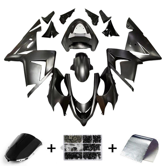 Amotopart Kawasaki 2004-2005 ZX10R Nero con loghi dorati