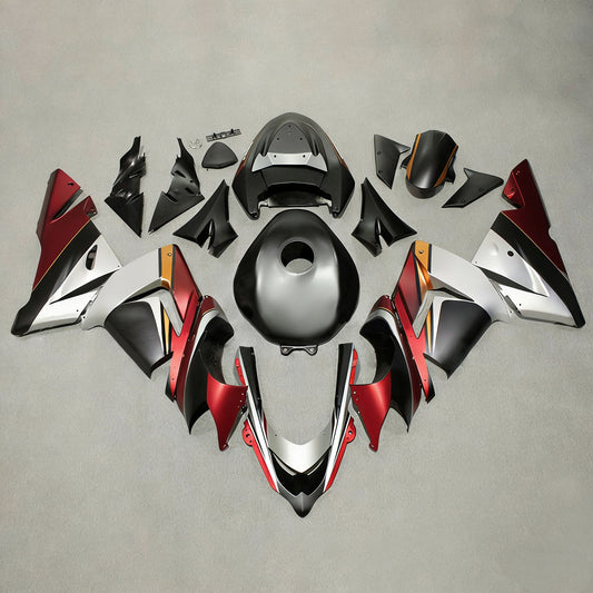 Amotopart Kawasaki ZX10R 2004-2005 Kit carena Carrozzeria Plastica ABS