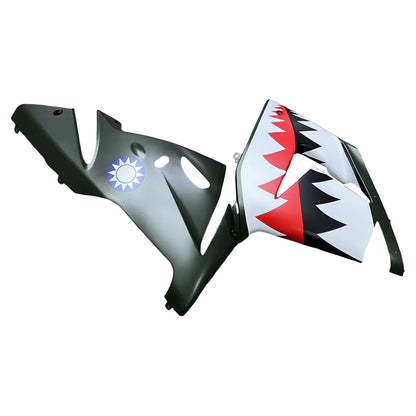 Amotopart Kawasaki ZX10R 2004-2005 Kit carena Carrozzeria Plastica ABS