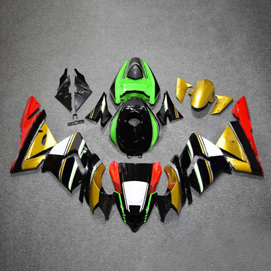 Amotopart Kawasaki ZX10R 2004-2005 Kit carena Carrozzeria Plastica ABS