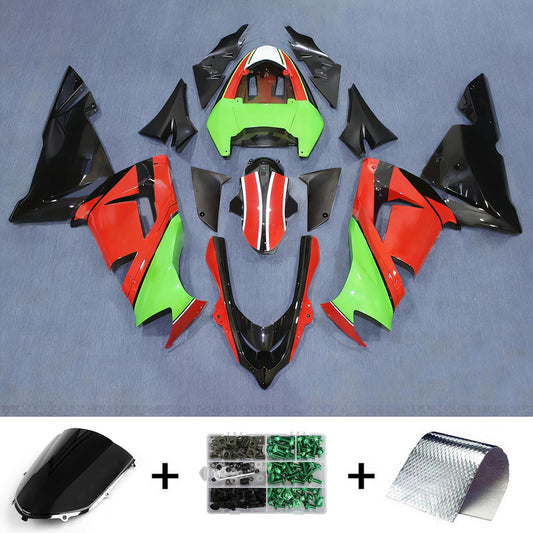 Amotopart Kawasaki ZX10R 2004-2005 Kit carena Carrozzeria Plastica ABS