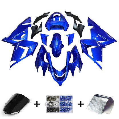 Amotopart Kawasaki ZX10R 2004-2005 Kit carena Carrozzeria Plastica ABS