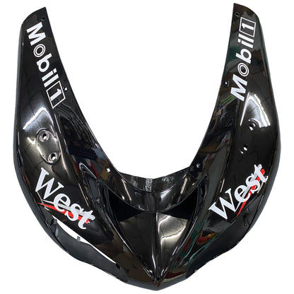 Carene 2006-2007 Kawasaki ZX 10R Nero Bianco West Racing Generico