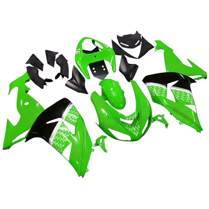 Carene 2006-2007 Kawasaki ZX 10R Verde Nero No.56 Nakano Generico