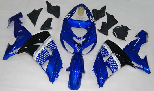 Carene 2006-2007 Kawasaki ZX 10R Blu Nero No.56 Nakano Racing Generico