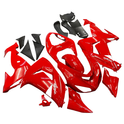 Carene 2006-2007 Kawasaki ZX 10R Rosso Ninja Racing Generico