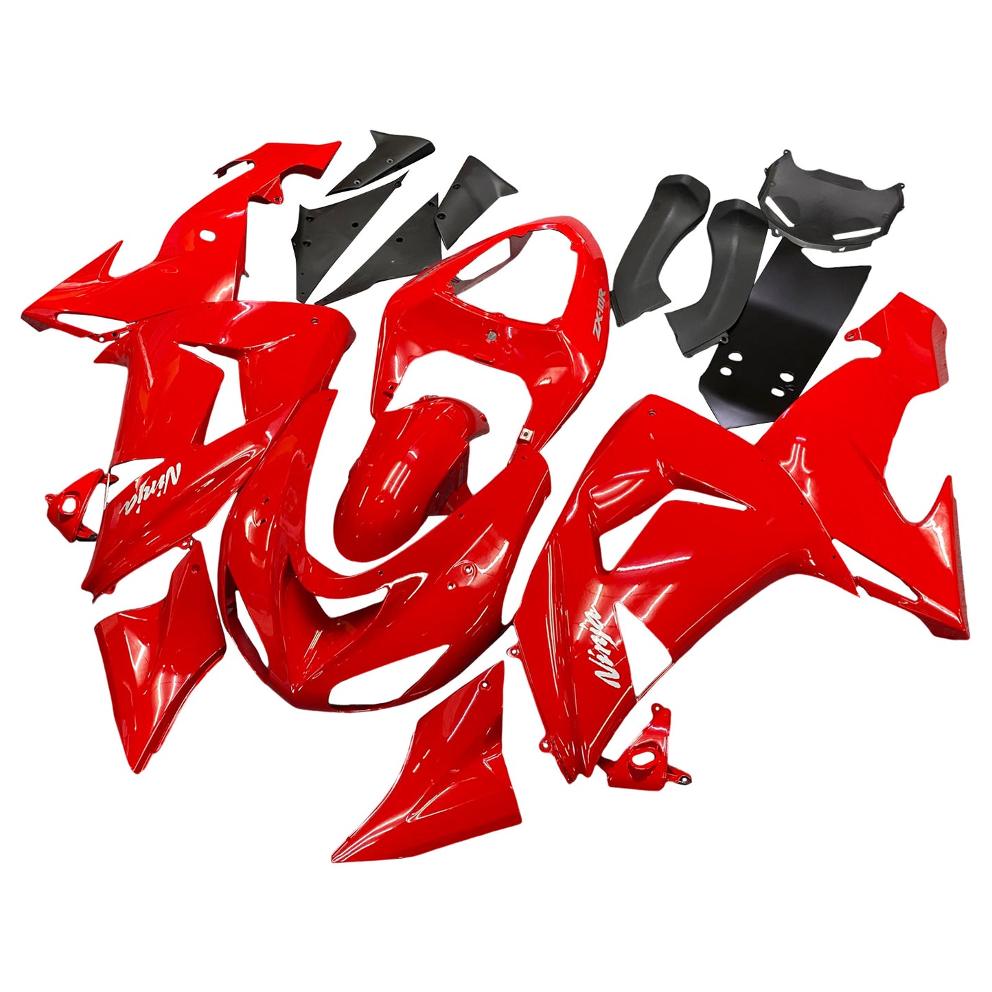 Carene 2006-2007 Kawasaki ZX 10R Rosso Ninja Racing Generico