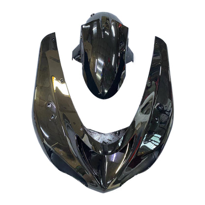 Carene 2006-2007 Kawasaki ZX 10R Nero Rosso Fiamma Racing Generico