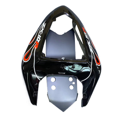 Carene 2006-2007 Kawasaki ZX 10R Nero Rosso Fiamma Racing Generico